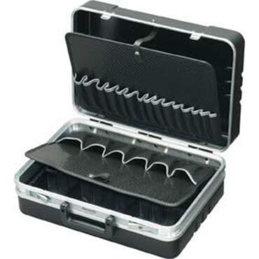 Tool case loadable to 20 kg Height of bottom tray 58 mm